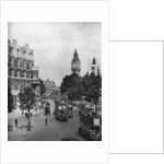 The corner of Tothill and Victoria Streets, looking towards Parliament Square, London by Ellis
