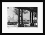 Westminster Bridge and Big Ben from the terrace of St Thomas's Hospital by Anonymous