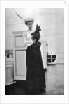 Princess Victoria (1868-1935) with Mac on board the royal yacht Victoria and Albert III by Queen Alexandra