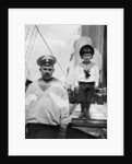 The little Caesarevitch with his sailor friend by Queen Alexandra