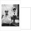 The little Caesarevitch with his sailor friend by Queen Alexandra