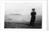 The Empress Maria Feodorovna looking at a Danish naval vessel off Hvidovre, Denmark by Queen Alexandra