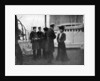 A group on the royal yacht Victoria and Albert III at Copenhagen, Sweden by Queen Alexandra