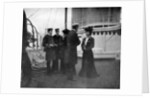A group on the royal yacht Victoria and Albert III at Copenhagen, Sweden by Queen Alexandra