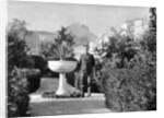 Prince Constantine (1868-1923), the Duke of Sparta, in his garden at Athens by Queen Alexandra