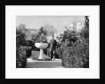Prince Constantine (1868-1923), the Duke of Sparta, in his garden at Athens by Queen Alexandra