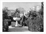 Prince Constantine (1868-1923), the Duke of Sparta, in his garden at Athens by Queen Alexandra
