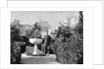 Prince Constantine (1868-1923), the Duke of Sparta, in his garden at Athens by Queen Alexandra
