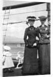 Prince Olav (1903-1991) with Lady Antrim and Miss Knollys by Queen Alexandra