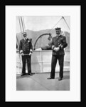 Commander Sir Archibald Milne (1855-1938) with Captain V Stanley by Queen Alexandra