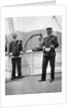 Commander Sir Archibald Milne (1855-1938) with Captain V Stanley by Queen Alexandra