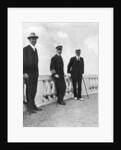 King George I of Greece with Commodore Keppel and Lord Howe, Corfu, Greece by Queen Alexandra