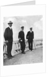 King George I of Greece with Commodore Keppel and Lord Howe, Corfu, Greece by Queen Alexandra