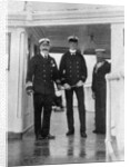 Commodore Sir Archibald Milne (1855-1938) and his sub-lieutenant, Pipon by Queen Alexandra