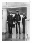 Commodore Sir Archibald Milne (1855-1938) and his sub-lieutenant, Pipon by Queen Alexandra