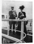 Princess Victoria (1868-1935) with the Queen's dogs by Queen Alexandra