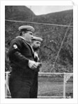 Two sailors on the royal yacht off the coast of Norway by Queen Alexandra