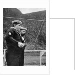 Two sailors on the royal yacht off the coast of Norway by Queen Alexandra