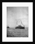Naval review off the coast of Portsmouth by Queen Alexandra
