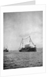 Naval review off the coast of Portsmouth by Queen Alexandra