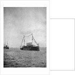Naval review off the coast of Portsmouth by Queen Alexandra