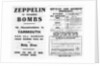 Zeppelin and accident insurance advertisement by Anonymous