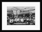 Traditional enemies assembled at a peace conference in Claudetown, Sarawak by Dr Charles Hose