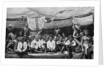 Traditional enemies assembled at a peace conference in Claudetown, Sarawak by Dr Charles Hose