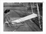 Iban weaver, Borneo by Dr Charles Hose