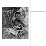 Kiwai child, living at the entrance to the Fly River, New Guinea by WN Beaver