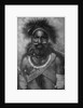 Captain of a company of cannibal fighting men, New Guinea by Anonymous