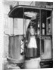 A woman tram-conductor, Chile by Brown & Dawson