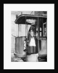 A woman tram-conductor, Chile by Brown & Dawson