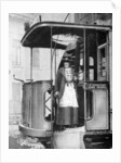 A woman tram-conductor, Chile by Brown & Dawson