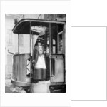 A woman tram-conductor, Chile by Brown & Dawson