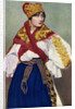 Peasant woman in national dress, Czechoslovakia by Anonymous
