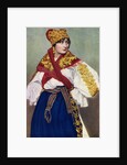 Peasant woman in national dress, Czechoslovakia by Anonymous