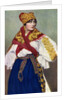 Peasant woman in national dress, Czechoslovakia by Anonymous