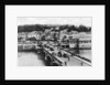The bridge on the River Touques, Trouville, France by Anonymous
