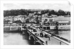 The bridge on the River Touques, Trouville, France by Anonymous