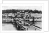 The bridge on the River Touques, Trouville, France by Anonymous