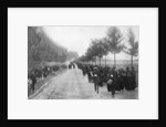 Belgians fleeing from Termonde, First World War by Anonymous