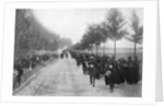 Belgians fleeing from Termonde, First World War by Anonymous