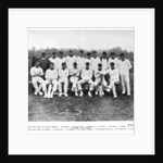 The Australian cricket team of 1912 by Anonymous