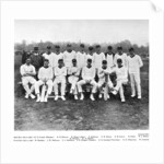 The Australian cricket team of 1912 by Anonymous