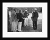 Royal cricketers at Cumberland Lodge, Windsor Great Park, Berkshire by Ernest Brook