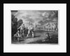 Cricket in 1743 by Anonymous