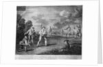 Cricket in 1743 by Anonymous