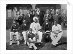 The all-India cricket team of 1911 by Anonymous