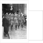 British troops on the way to Baghdad, First World War by Anonymous